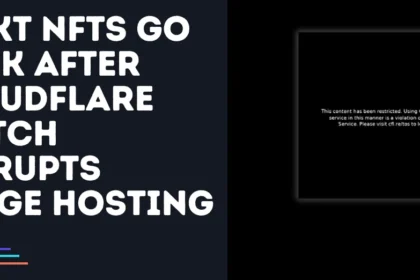 rtfkt nfts disappear after cloudflare glitch destroys the hosting of the image