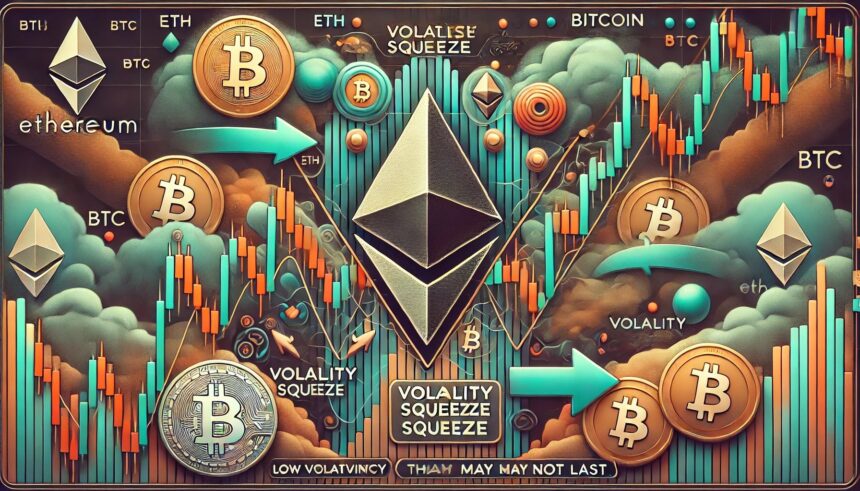 Ethereum enters compression zone – ETH/BTC charts show that low volatility may not last long