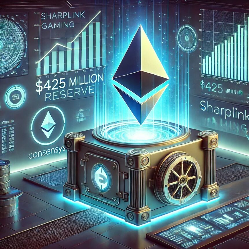Sharplink Gaming launches a 5 million Ethereum Reserve Plan using Consensys Bucking