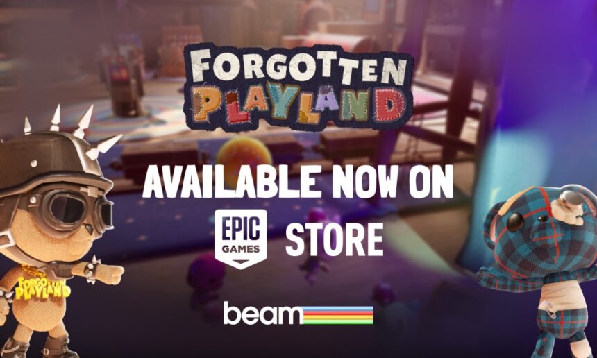 Forgotten Playland, Beam’s flagship game will be released in the epic game store