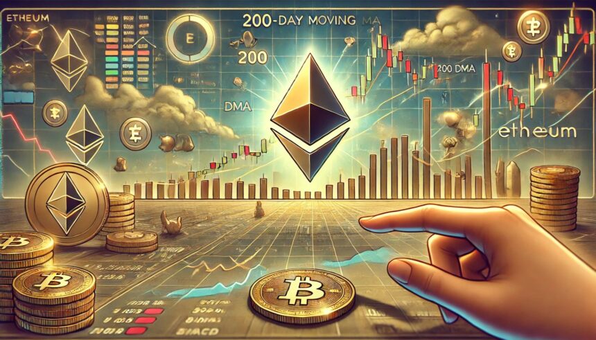 Ethereum approaches decisive levels – trade around 200 DMA resistances