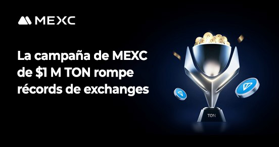 MEXC and Tonbreak Records in a staking campaign at 400% APR