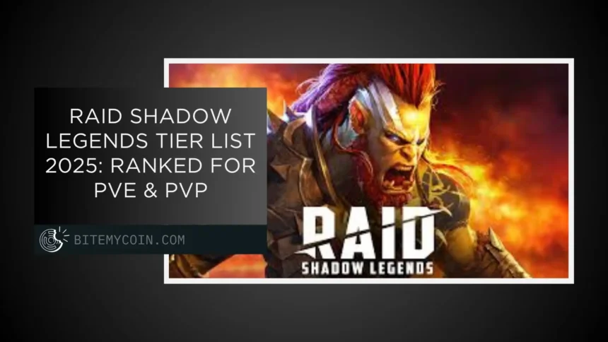 Raid Shadow Legends Tier List 2025: Ranking the best champions
