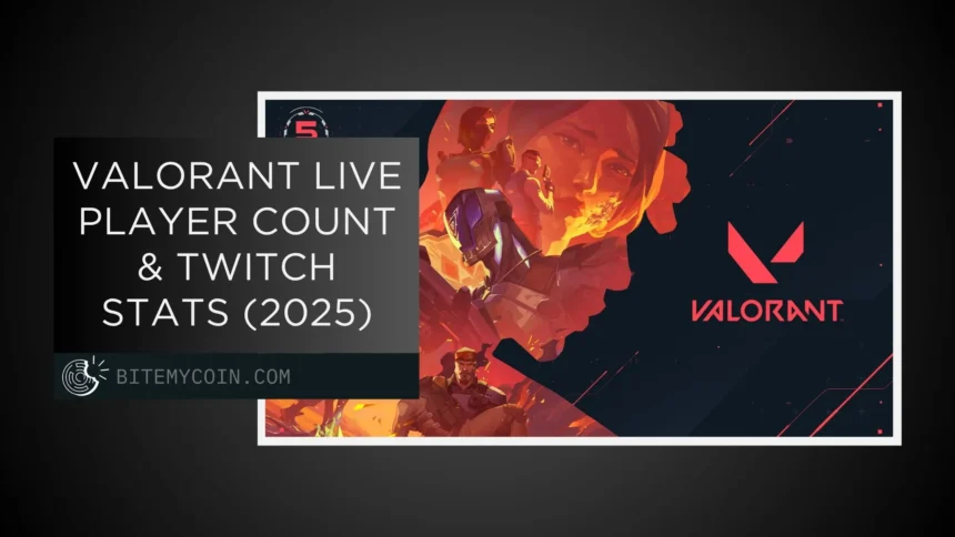 Valorant Live Player Count & Twitch Stats (2025): Monthly Data