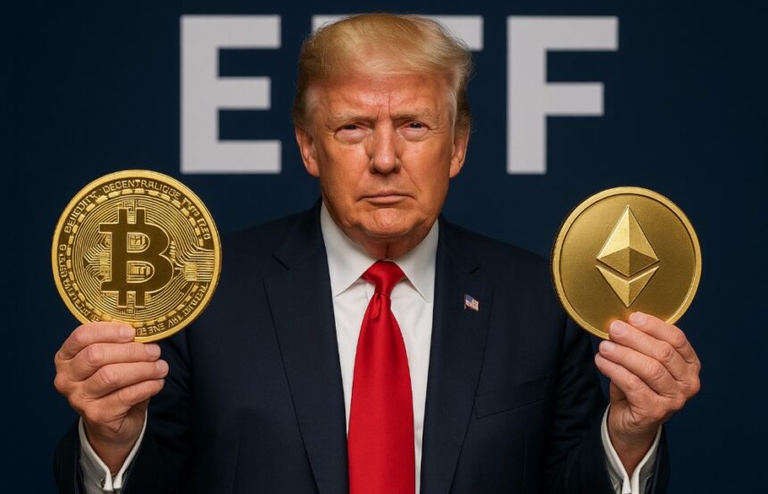Trump Company announces a combination of Bitcoin and Ethereum ETF