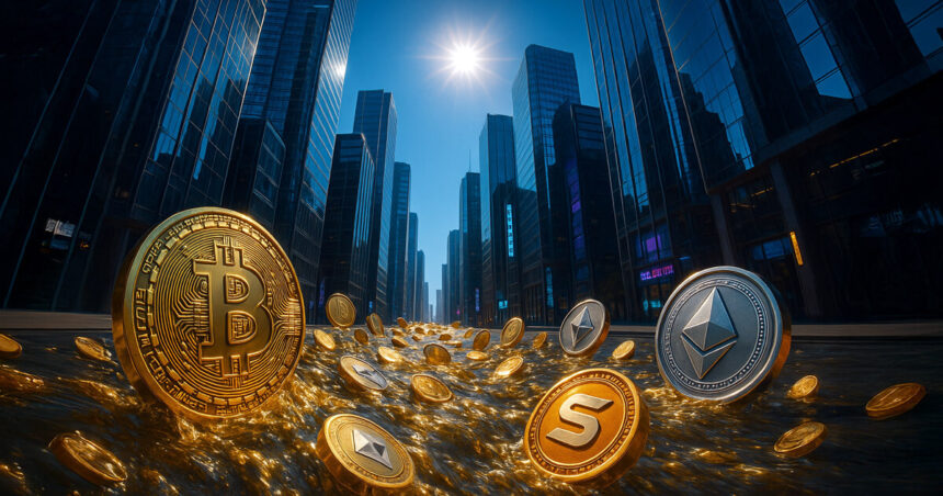 Bitcoin, Ethereum, is leading the .9 billion crypto influx as investors become more visible beyond Middle East tensions