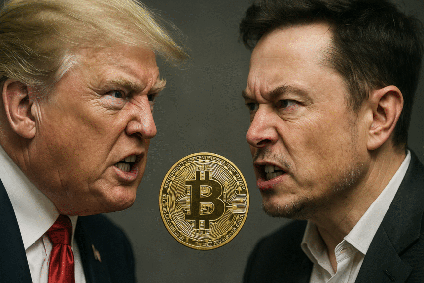 The battle between Donald Trump and Elon Musk accelerates Fallcoin Falls