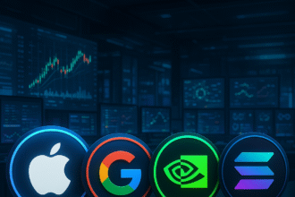 How to buy tokenized stocks from Google, Apple and Nvidia on Solana?