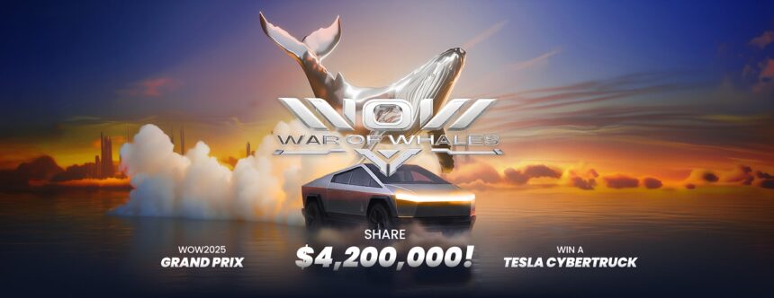 Win Tesla CyberTruck at USDT at Blofin’s Wow Grand Prix 2025, with up to 4.2 million