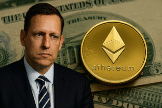 Ethereum gets a billionaire boost when Peter Thiel boosts Treasury bets