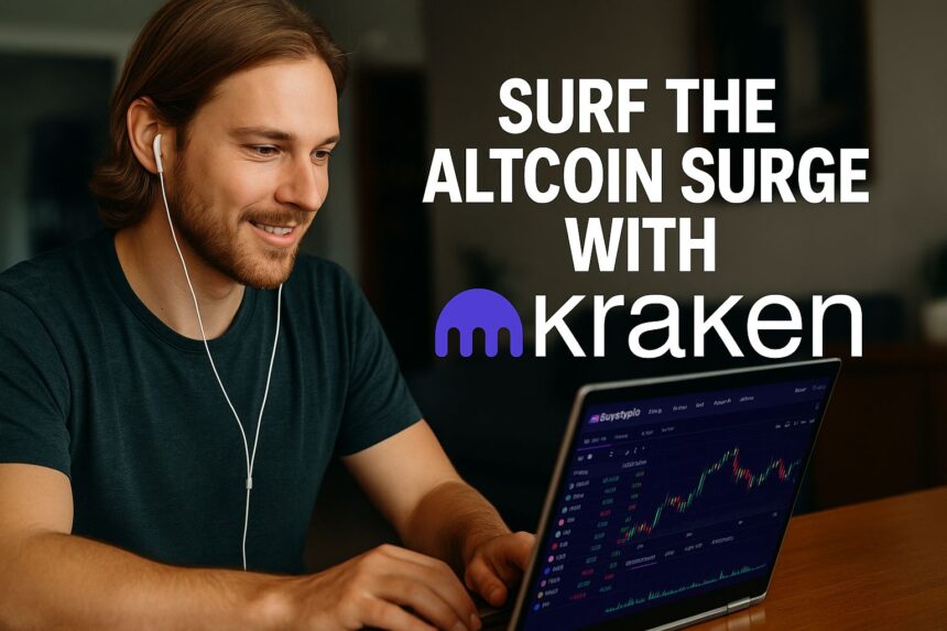Did you miss the bitcoin pump? Kraken helps you ride the Altcoin Surge