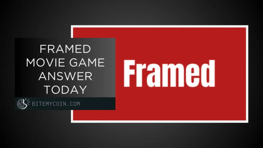 Framed Movie Game Answers and Hits (July 5, 2025)