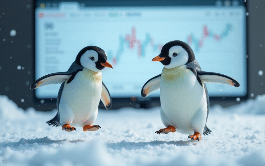 Impressive similarities between the current stubborn penguin trajectory and Pepe’s past breakouts
