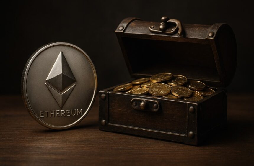 Two million Ethereum was sent to the facility’s Treasury Department