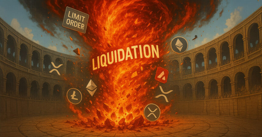 6 million liquidation wave as Ethereum and XRP lead Altcoin Rally retreat