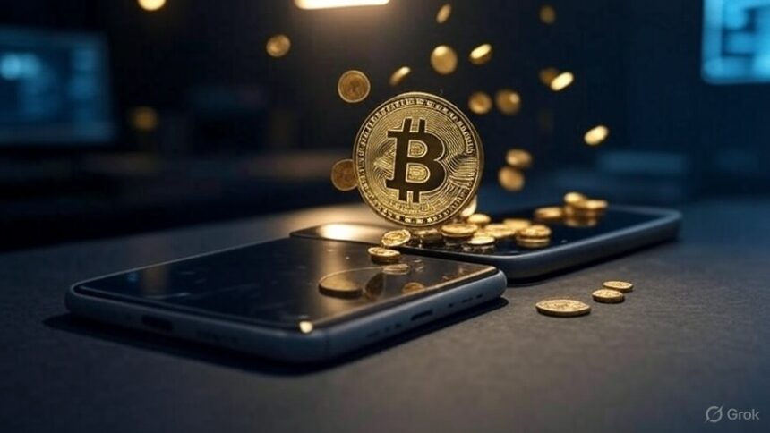 Wallet allows for tips shipped with bitcoin on x