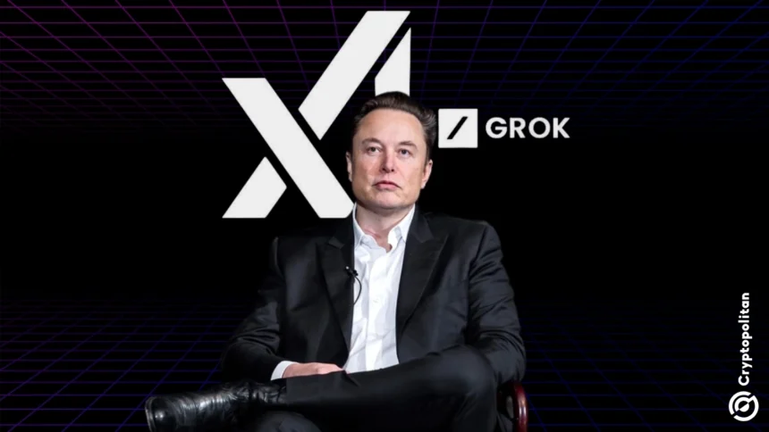 Musk grok puzzles x users again after a short stop