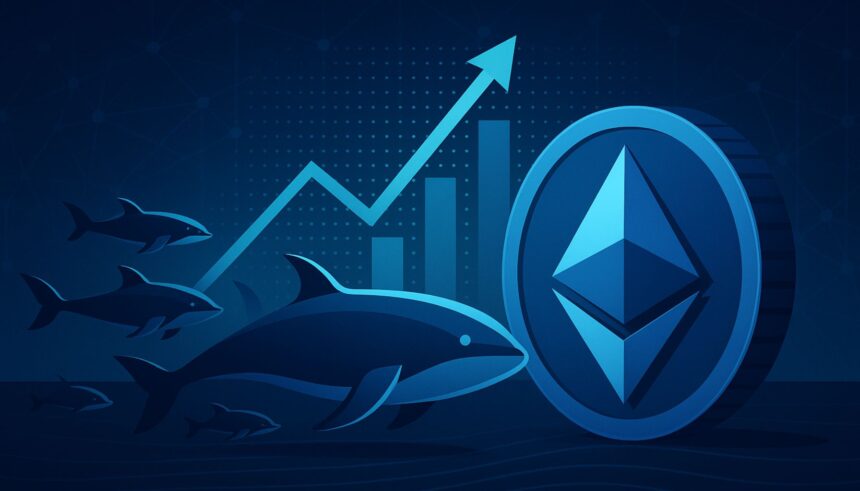 Ethereum whales add 1.8 million ETH in 30 days – massive accumulation trends