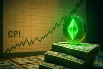 As Ethereum reaches .4k, US core inflation jumps to five months high