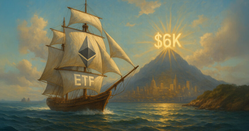 Why .4 billion in July inflows can drive Ethereum’s biggest gathering to 6K