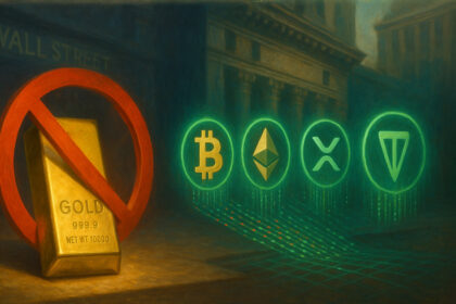 Gold is legally prohibited from what BTC, XRP, TON and ETH currently go to Wall Street