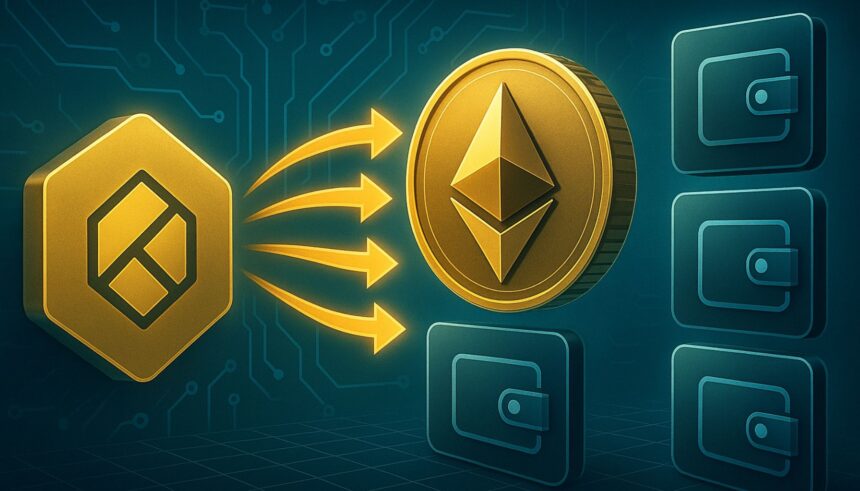 78,229 Ethereum leaves kraken as four new wallets move: institutional accumulation?