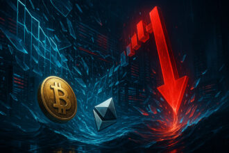 Bitcoin and Ethereum Sharp Plunge start week as record liquidation .7 billion