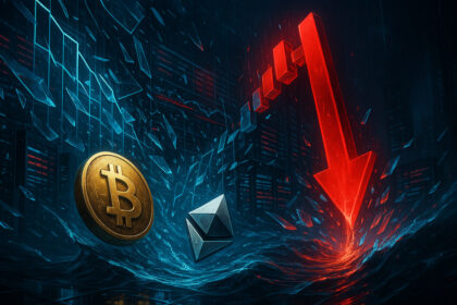 Bitcoin and Ethereum Sharp Plunge start week as record liquidation .7 billion
