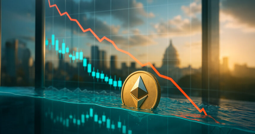 Ethereum shortly below ,000, causing traders to lose 3 million