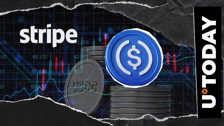 Stripe USDC transfers over 0 million on Polygon, Base and Ethereum