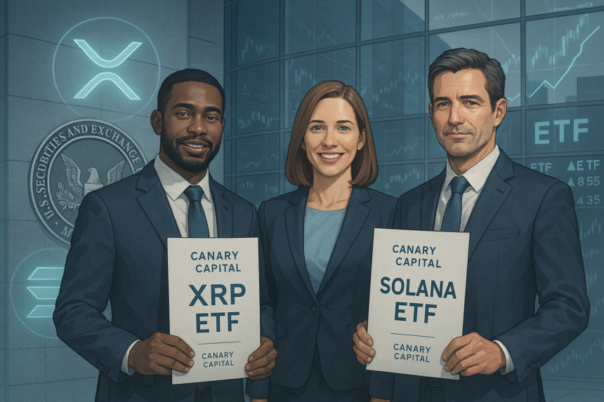 Canary Capital moves closer to SEC approval for XRP and Solana ETFs as crypto ETF momentum grows Canary Capital moves closer to SEC approval for XRP and Solana ETFs as crypto ETF momentum grows