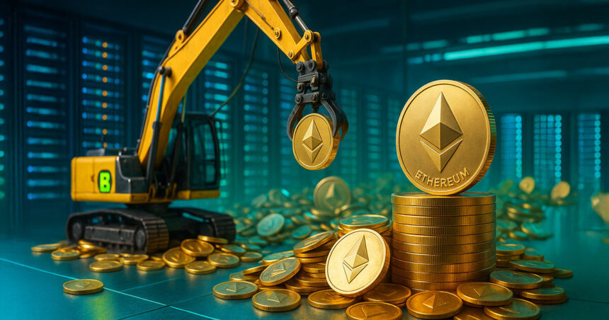 BitMine raises Ethereum holdings to 2.5% of total ETH supply through strategic buyback BitMine raises Ethereum holdings to 2.5% of total ETH supply through strategic buyback