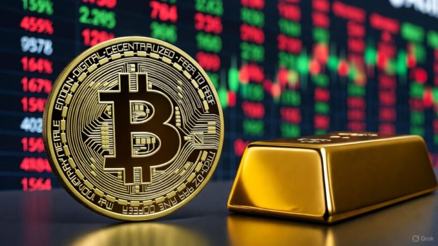 If Bitcoin “stole” capital from gold, how far would it go? If Bitcoin “stole” capital from gold, how far would it go?