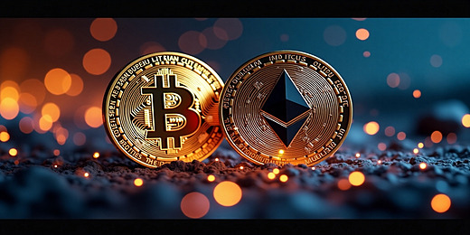 Bitcoin loses ground as Ethereum leads in this key indicator