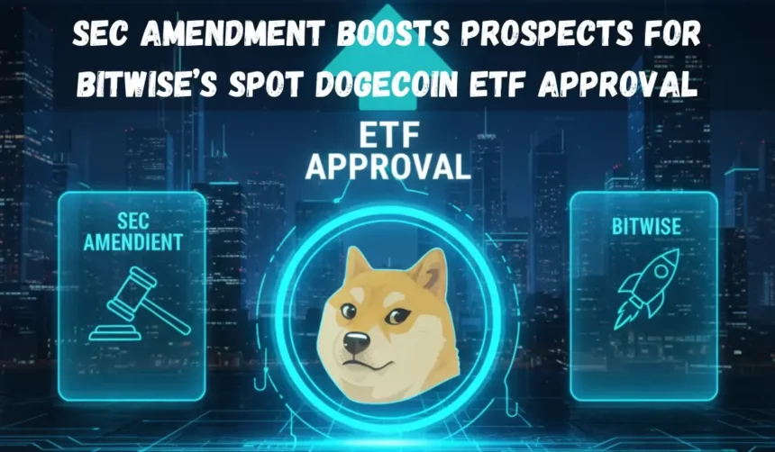 SEC amendments raise prospects for approval of Bitwise’s Spot Dogecoin ETF SEC amendments raise prospects for approval of Bitwise’s Spot Dogecoin ETF