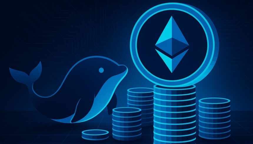 Ethereum whales strike again: 65,562 ETH added, raising holdings to 440,558 ETH (.23 billion) Ethereum whales strike again: 65,562 ETH added, raising holdings to 440,558 ETH (.23 billion)