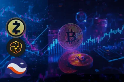 ZEC, LEO, STRK soar as BTC falls below 0,000