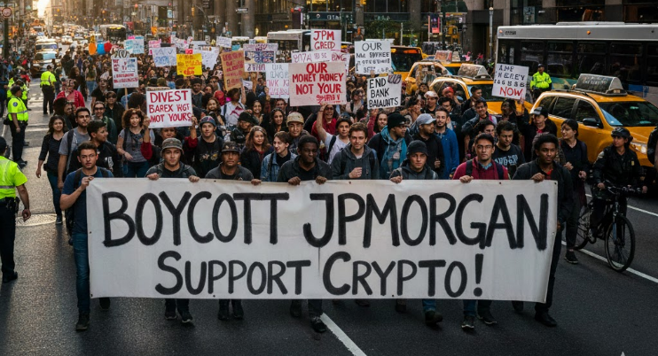 JP Morgan backlash explodes: Bitcoin supporters urge boycott JP Morgan backlash explodes: Bitcoin supporters urge boycott