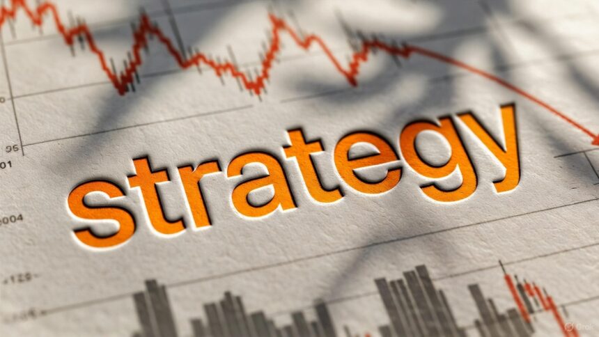 Strategy plummets below Bitcoin holdings