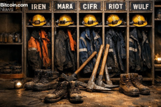 Bitcoin mining stocks finish strong on Friday as eventful year-end awaits