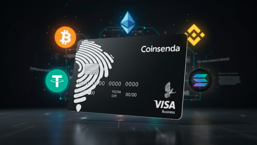 Coinsenda presents new Visa cards in USD and COP Coinsenda presents new Visa cards in USD and COP