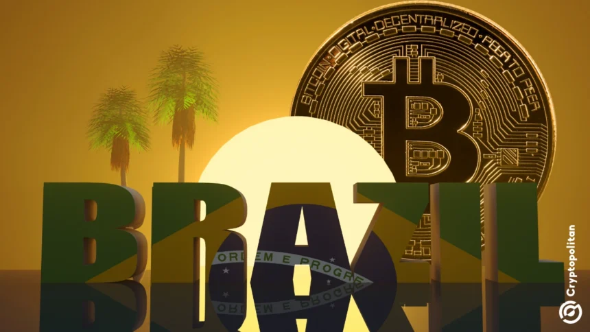 Cryptocurrency transactions increase by 43% in Brazil