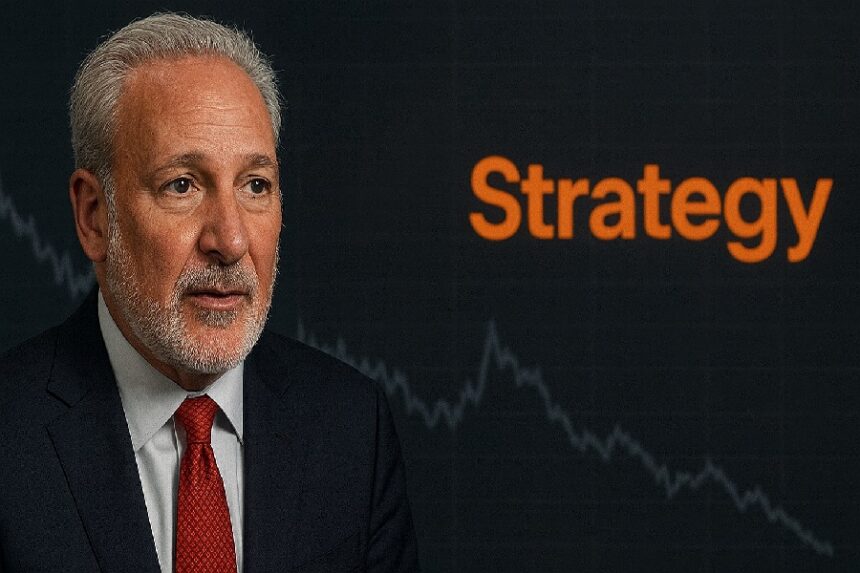 “Strategy’s business model is a scam”: Peter Schiff “Strategy’s business model is a scam”: Peter Schiff