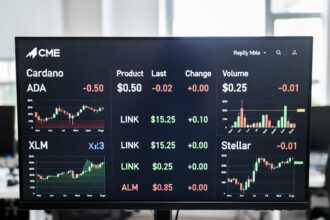Cardano, Chainlink, and Stellar land on CME