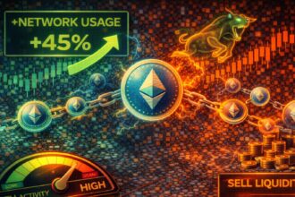Ethereum network usage surges nearly 45% as bulls aim for higher level recovery
