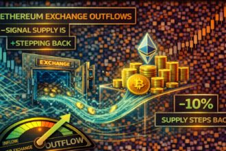 Ethereum exchange outflow causes signal supply to decline